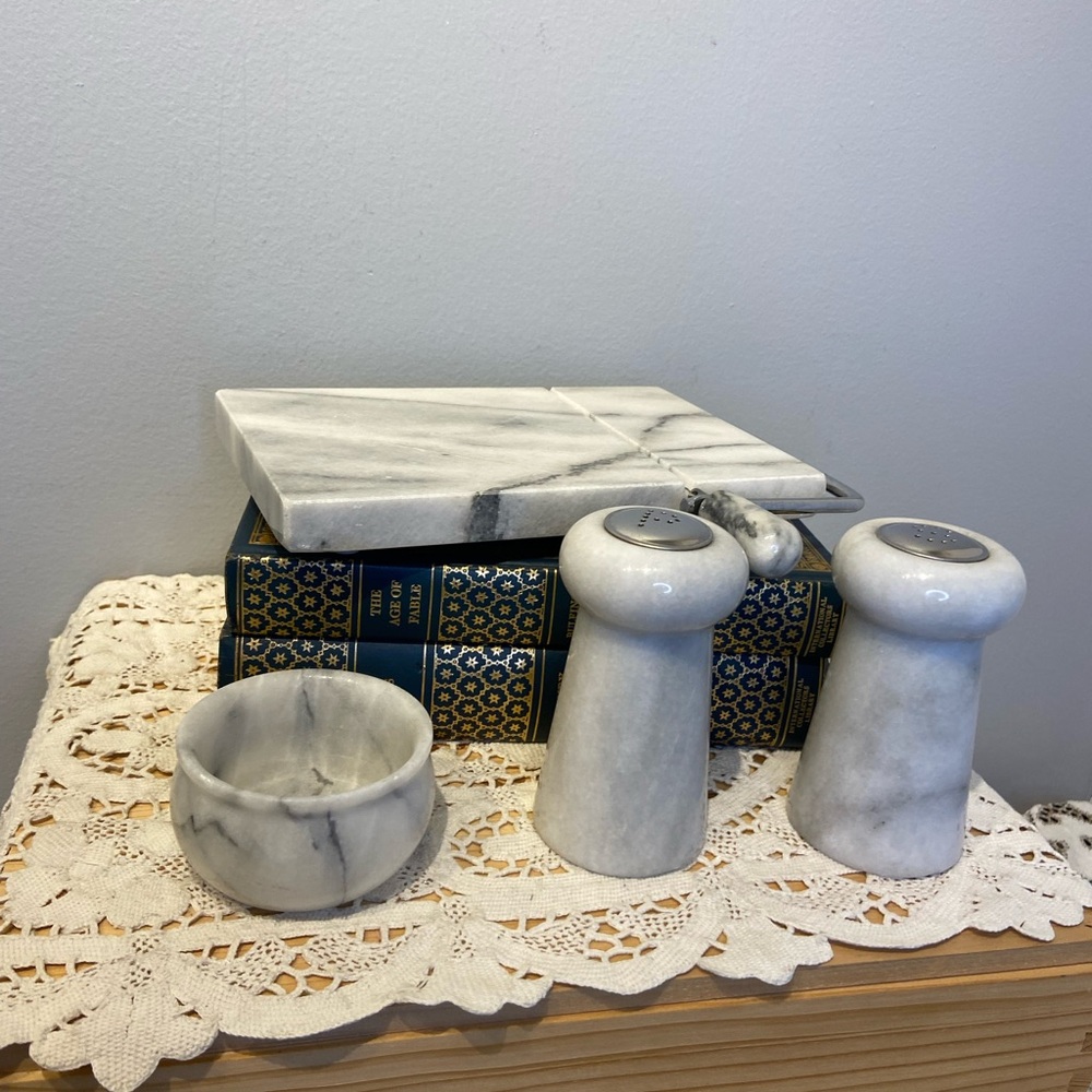 Grey Marble Kitchen Pieces